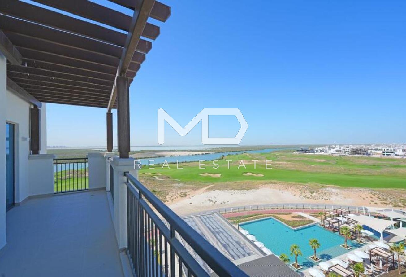 Full Golf Course View | Vacant | 3BR+Maids Room – Yas Golf Collection, Residences C, Yas Island – MD-R-123854 Full Golf Course View | Vacant | 3BR+Maids Room - Yas Golf Collection, Residences C, Yas Island - MD-R-123854