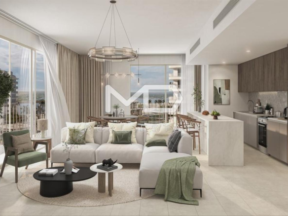 1BR With Balcony | Partial Canal View | Freehold - Gardenia Bay, Yas Island - MD-S-124889