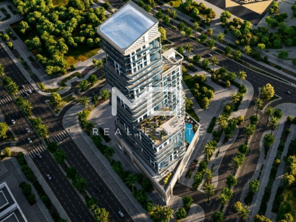 Corner 1BR | Garden Pool View | Spacious Balcony - Radiant Garden Towers, Al Reem Island - MD-S-124890