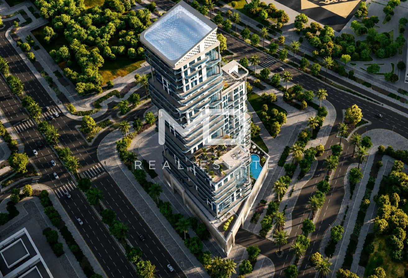 Corner 1BR | Garden Pool View | Spacious Balcony – Radiant Garden Towers, Al Reem Island – MD-S-124890 Corner 1BR | Garden Pool View | Spacious Balcony - Radiant Garden Towers, Al Reem Island - MD-S-124890