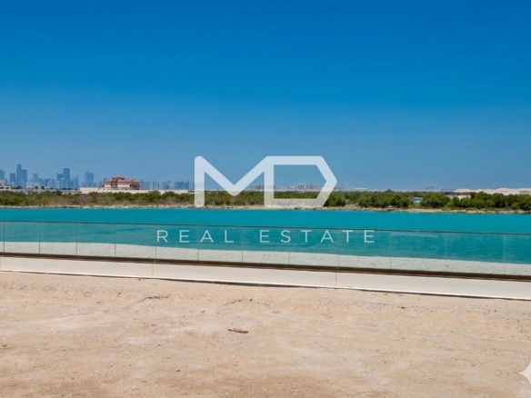 Rare Beachfront | Skyline & Mangrove Views - Ain Al Maha, Jubail Island - MD-S-124919